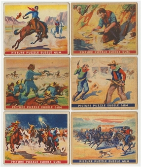 1937 R172 Gum, Inc. "Wild West Series" Complete Set (48) Minus #25 Cowboy Outfit Card